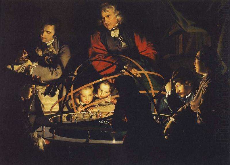 Joseph Wright Instrument of the solar system china oil painting image